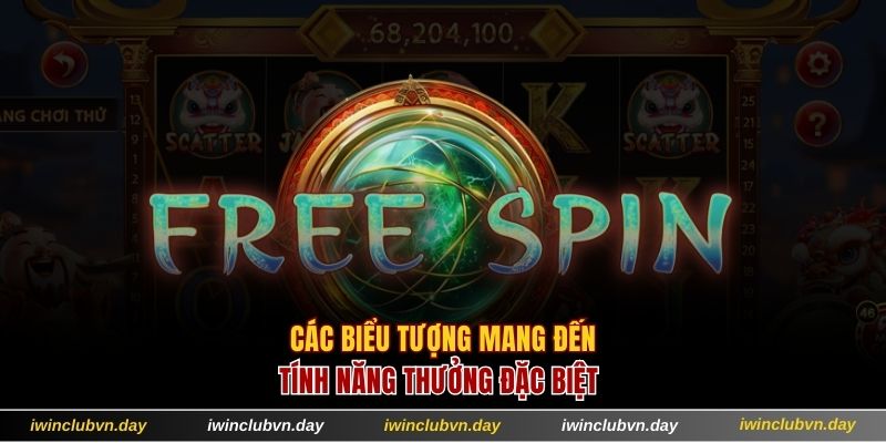 Các biểu tượng mang đến tính năng thưởng đặc biệt