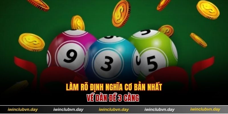 Làm rõ định nghĩa cơ bản nhất về dàn đề 3 càng