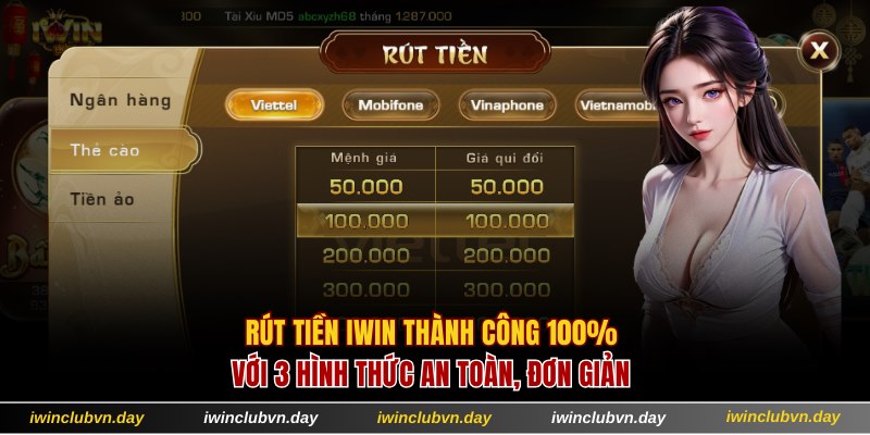 Rút tiền IWIN