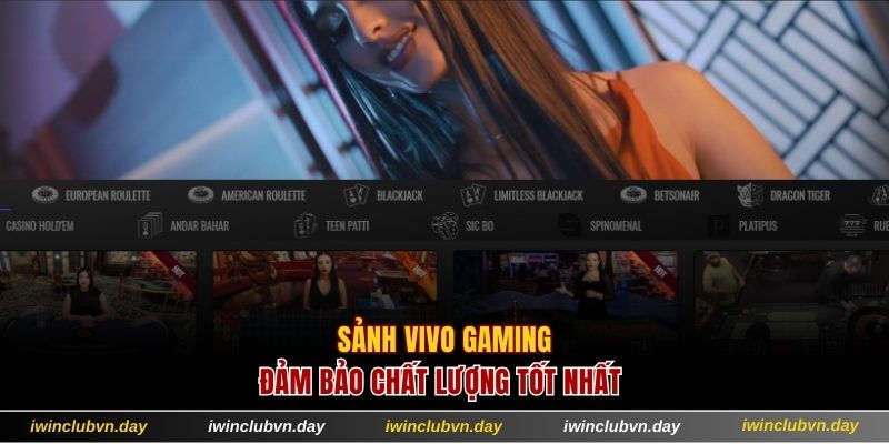 Sảnh Vivo Gaming đảm bảo chất lượng tốt nhất