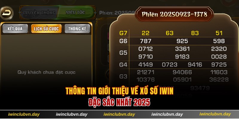 Thông tin giới thiệu về xổ số IWIN