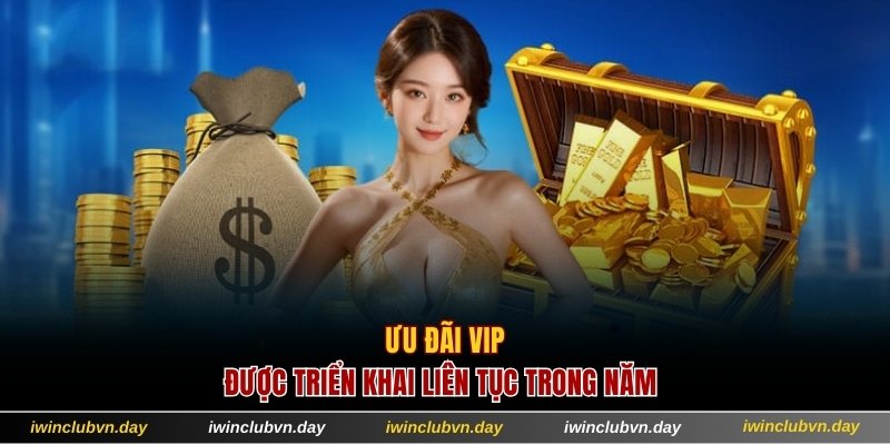 Ưu đãi VIP được triển khai liên tục trong năm