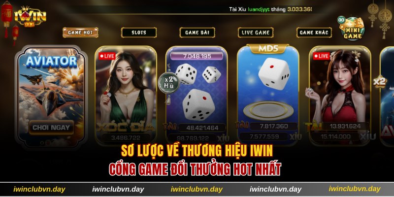 Sơ lược về thương hiệu game đổi thưởng IWIN